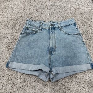 H&M Classic Blue Denim Women's Shorts